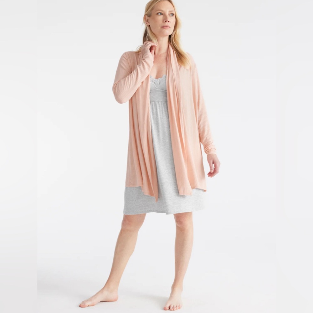 NWT Knix x Ashely Graham micro modal cardigan